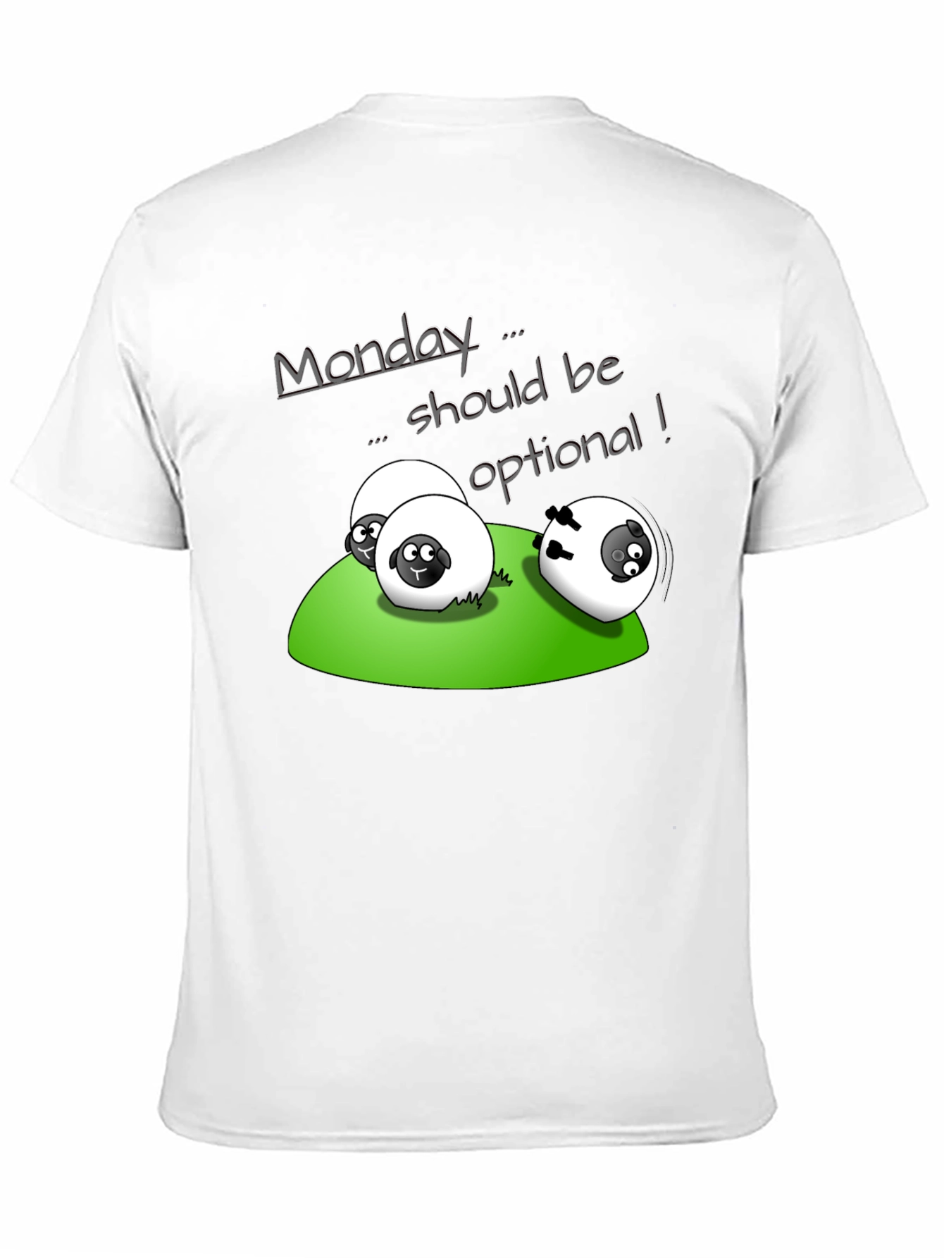 Funny Monday Sheep T-Shirt