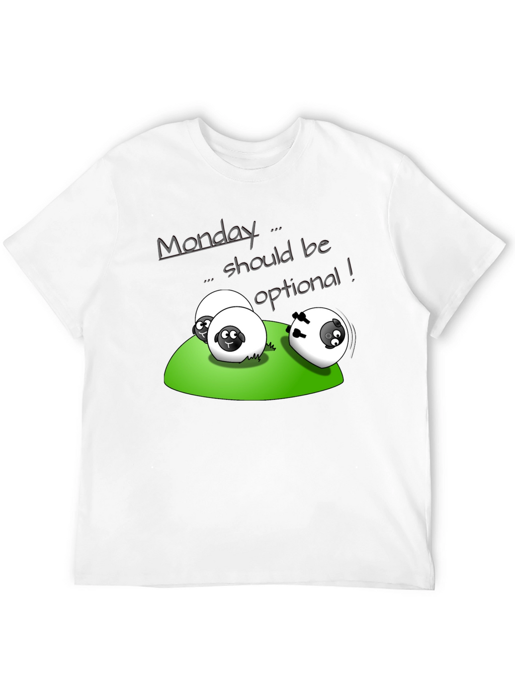 Funny Monday Sheep T-Shirt