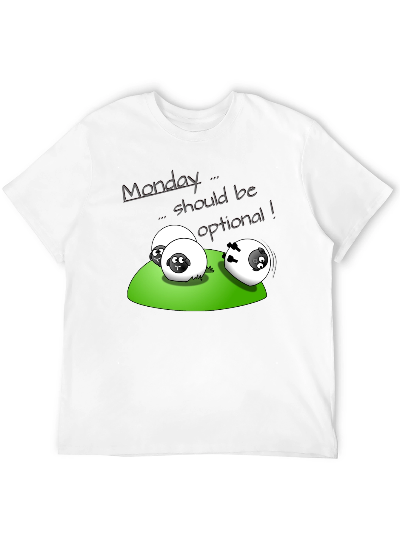 Funny Monday Sheep T-Shirt
