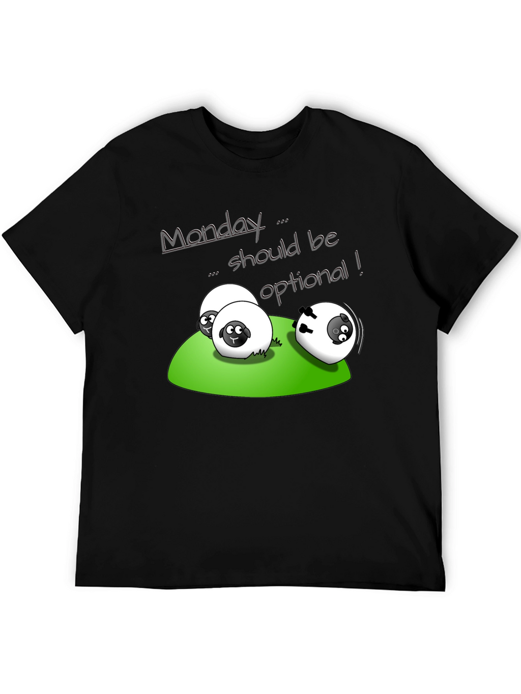 Funny Monday Sheep T-Shirt