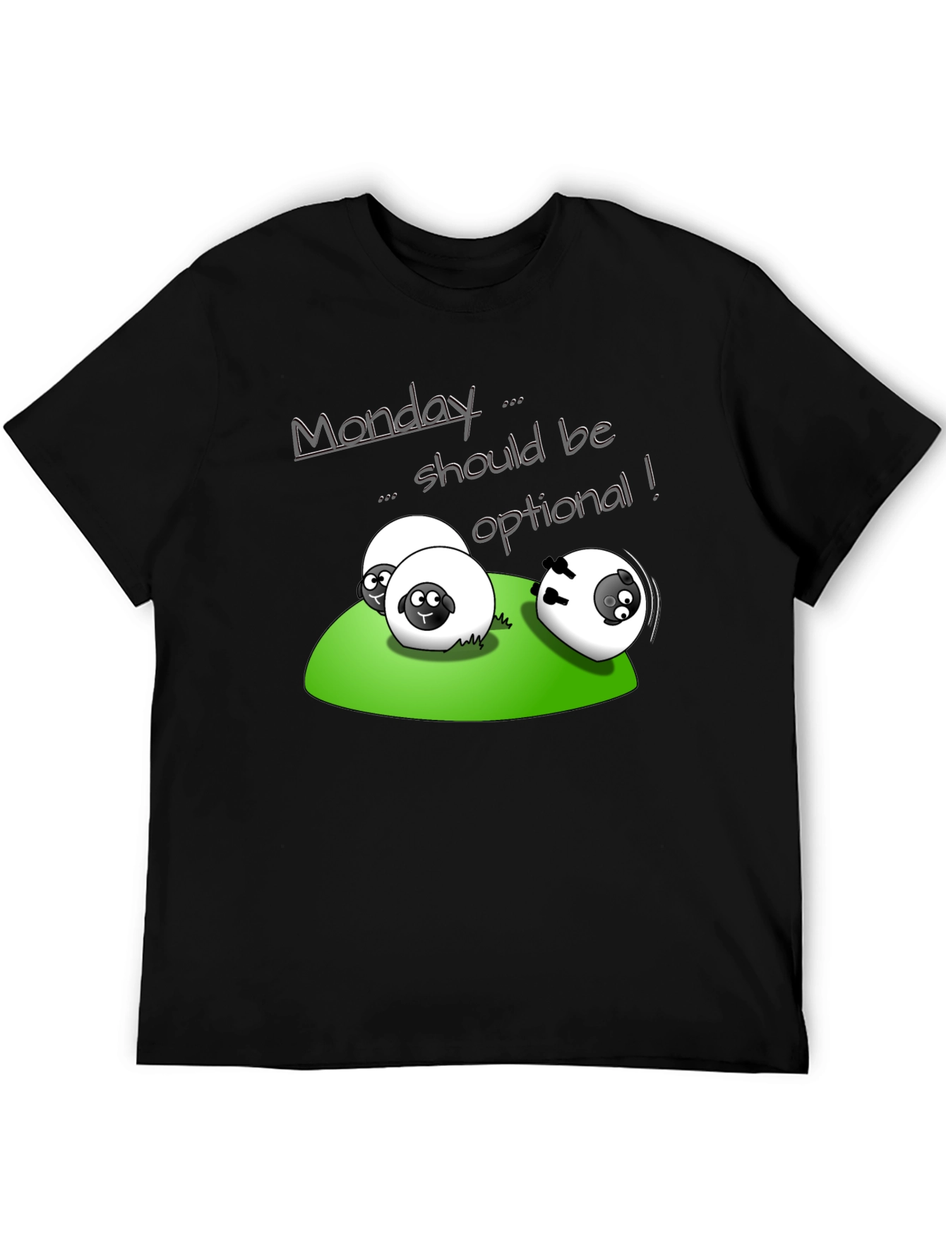 Funny Monday Sheep T-Shirt