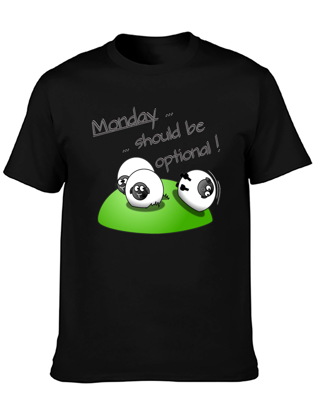 Funny Monday Sheep T-Shirt