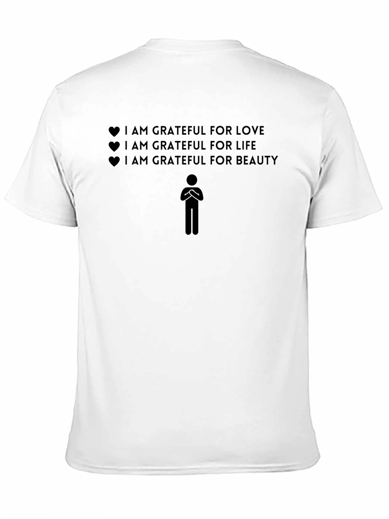Grateful Heart T-Shirt - Love Life Beauty