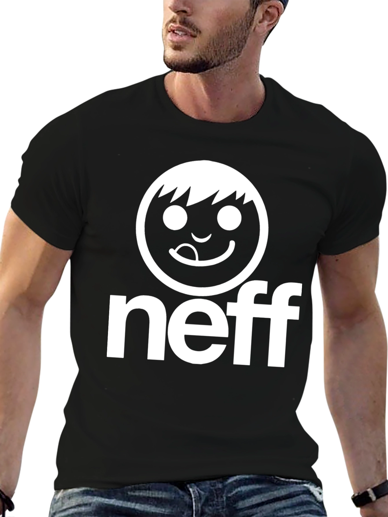 Neff Logo Graphic Tee - Black