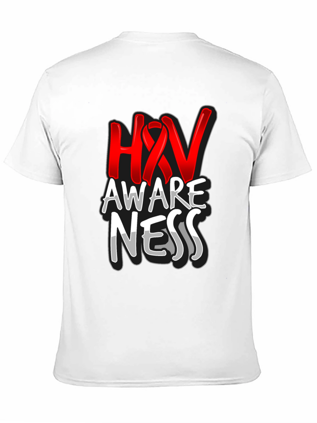 HIV Awareness Graphic T-Shirt