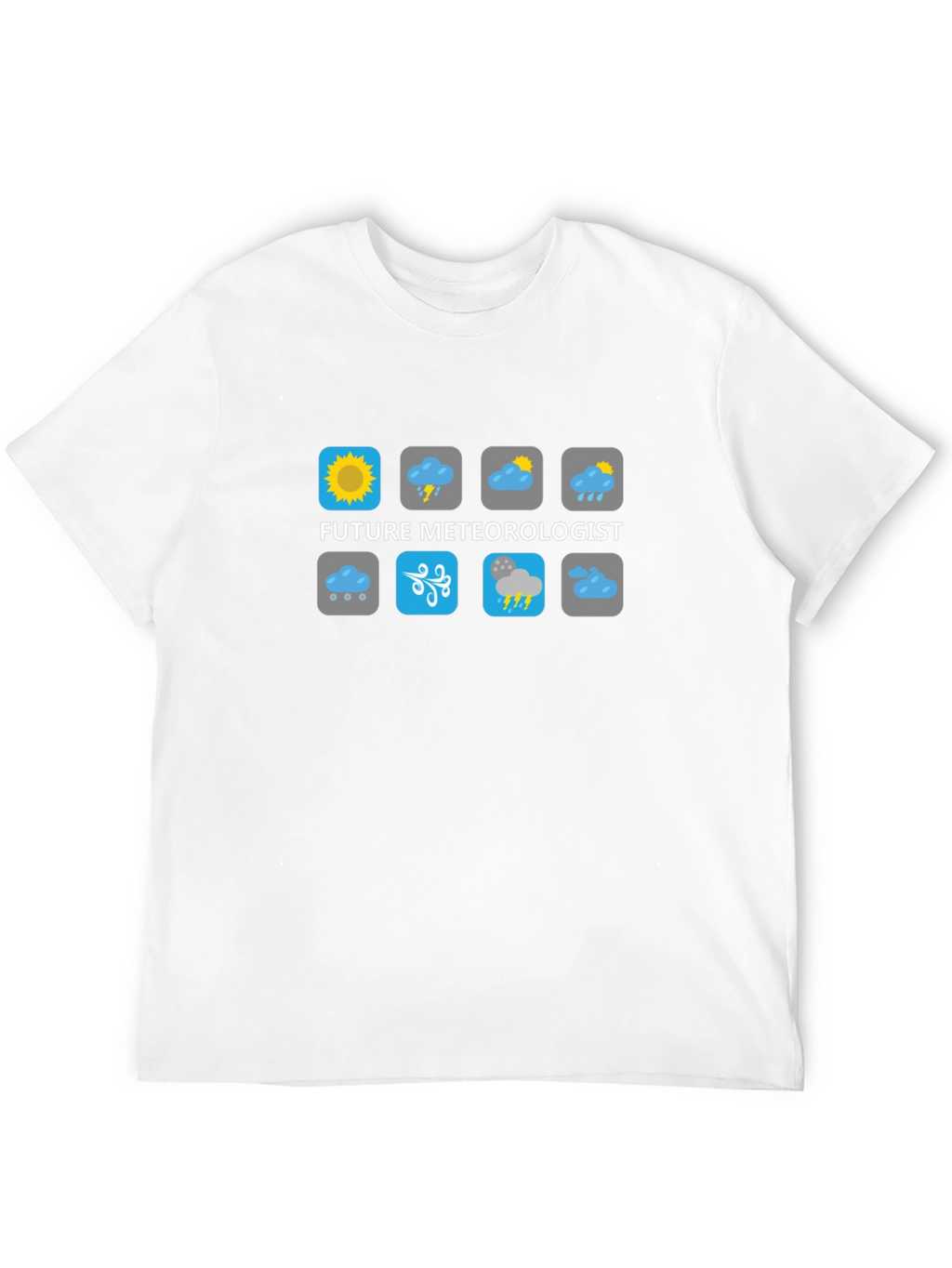 Future Meteorologist Weather Icon T-Shirt