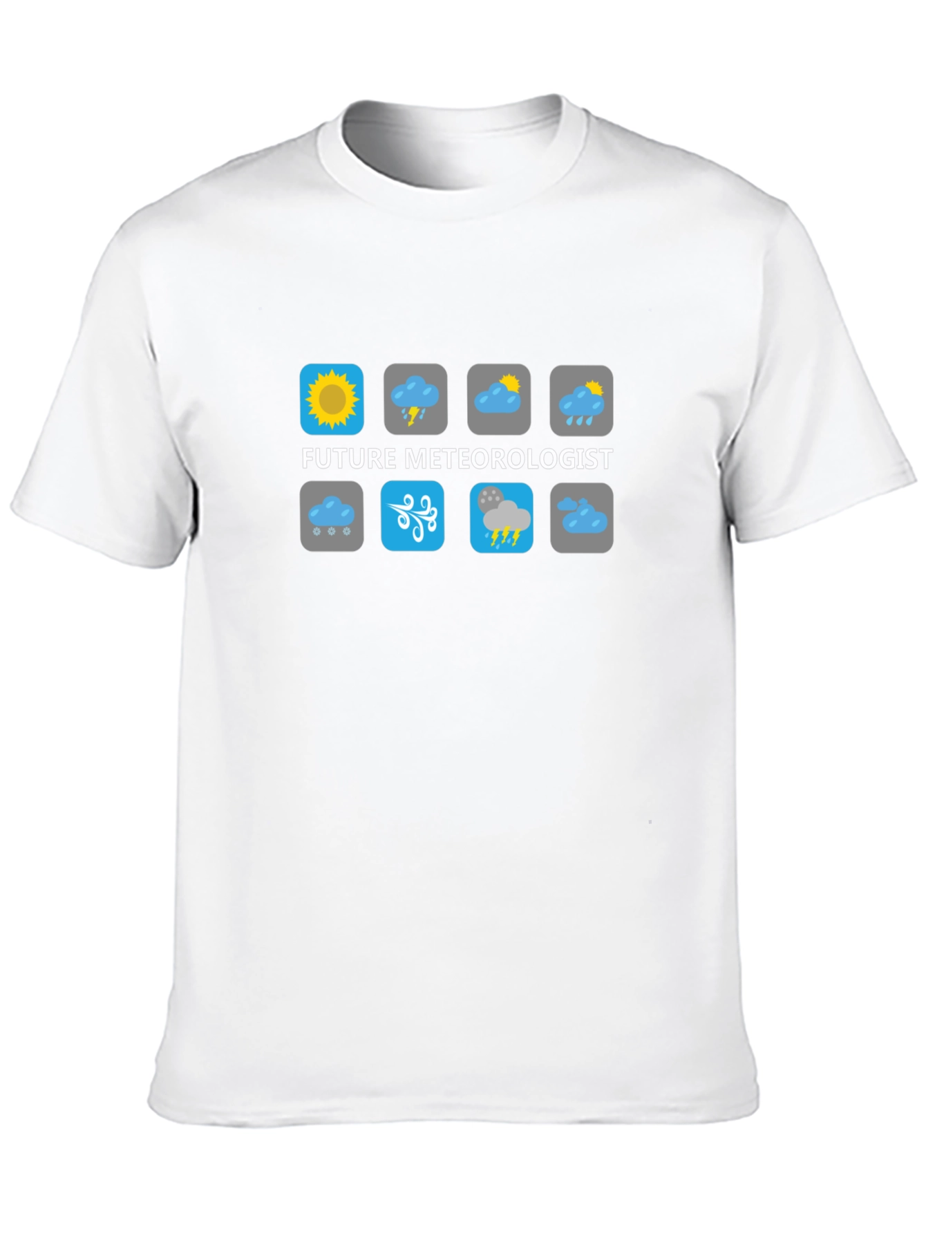 Future Meteorologist Weather Icon T-Shirt
