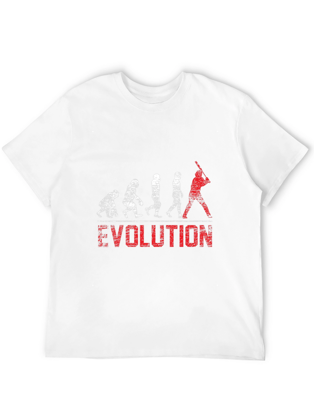 Baseball Evolution T-Shirt - Black Cotton Tee