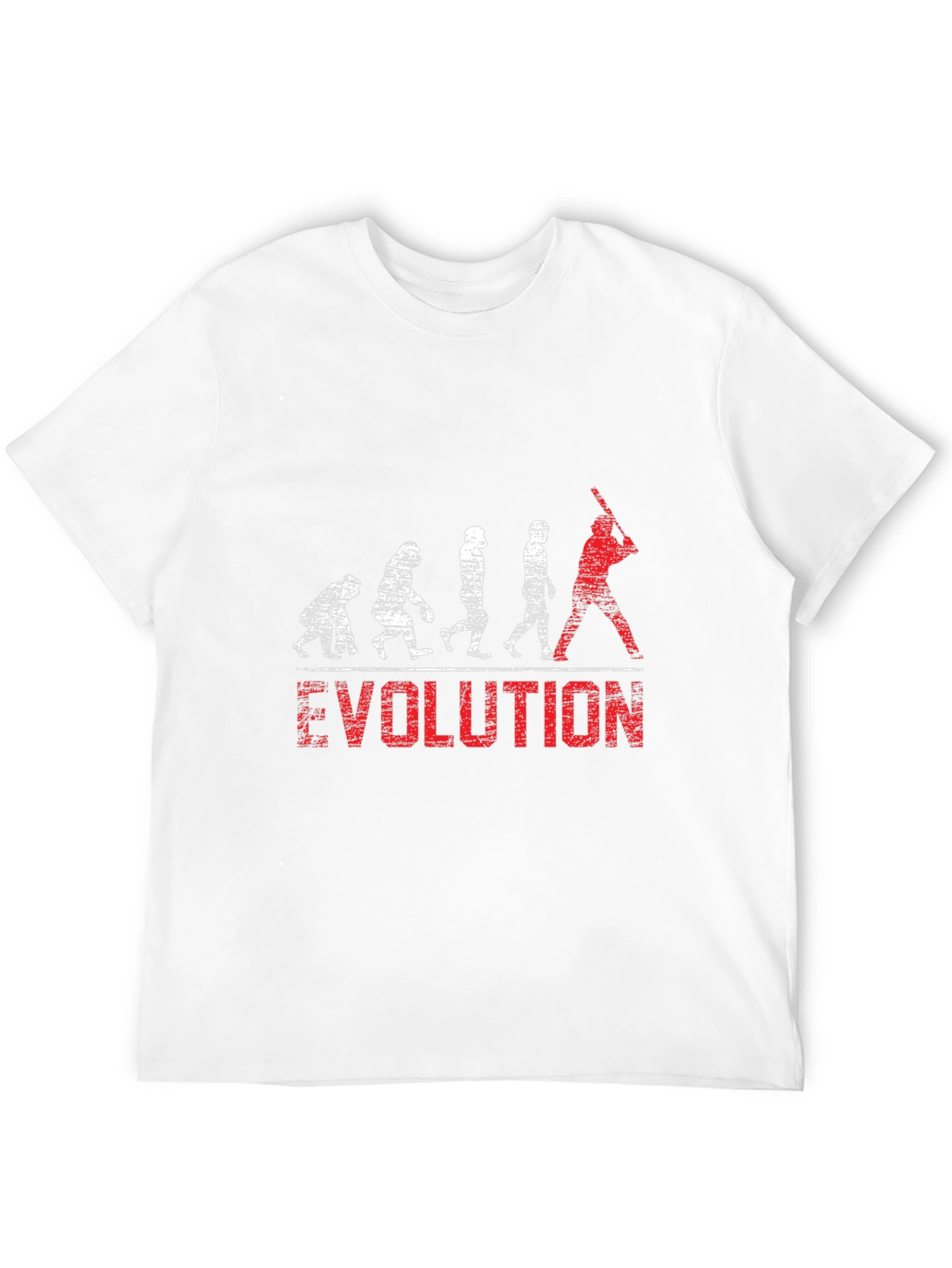 Baseball Evolution T-Shirt - Black Cotton Tee