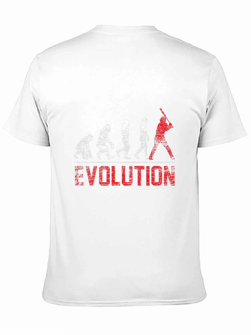Baseball Evolution T-Shirt - Black Cotton Tee