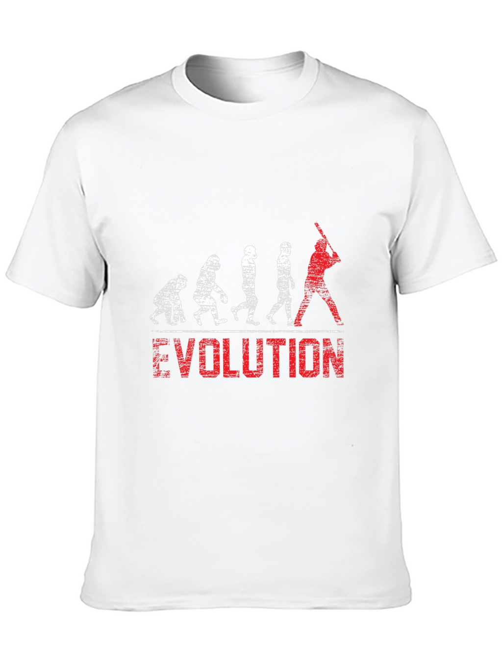 Baseball Evolution T-Shirt - Black Cotton Tee