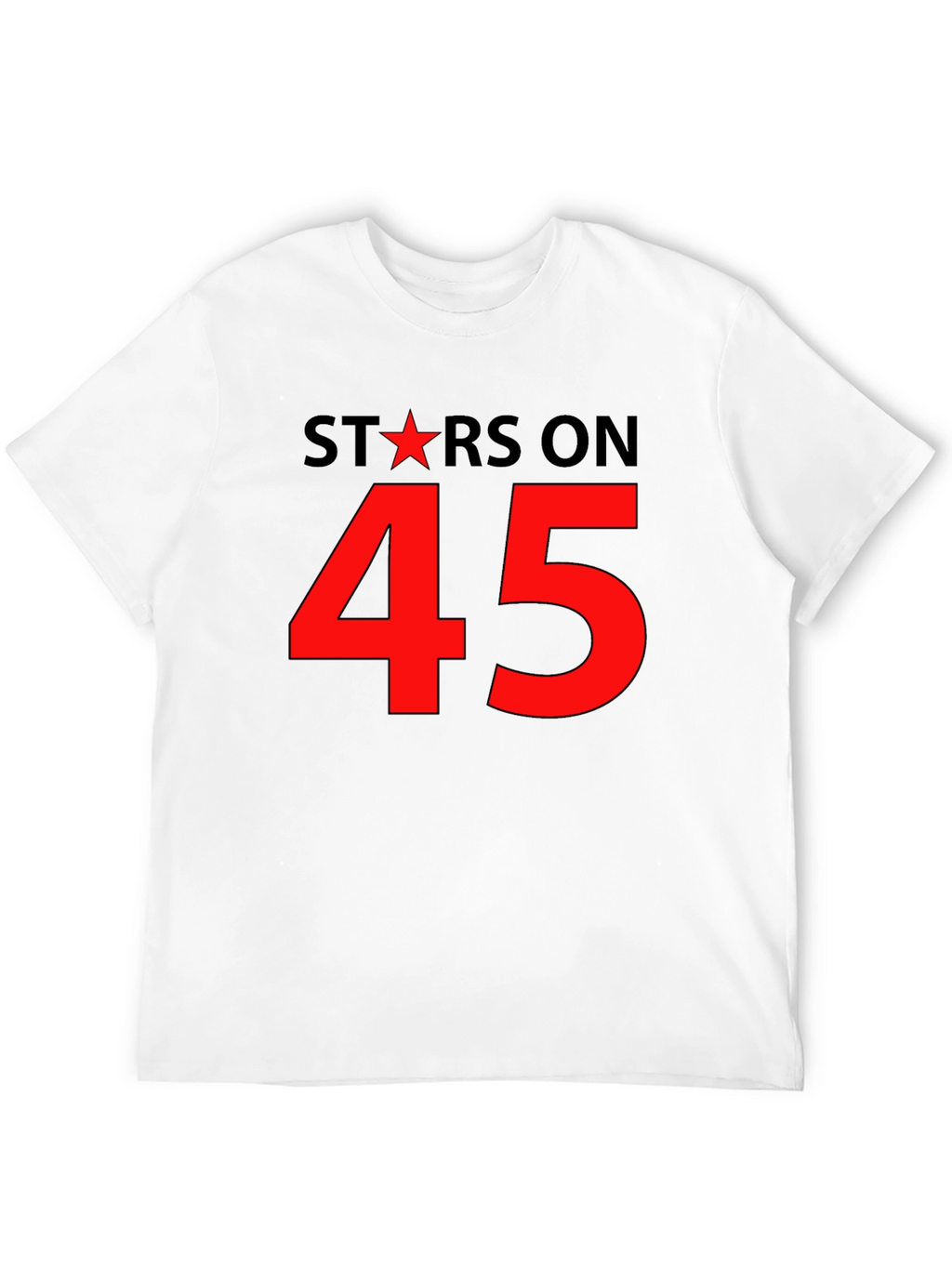 Stars on 45 Black T-Shirt