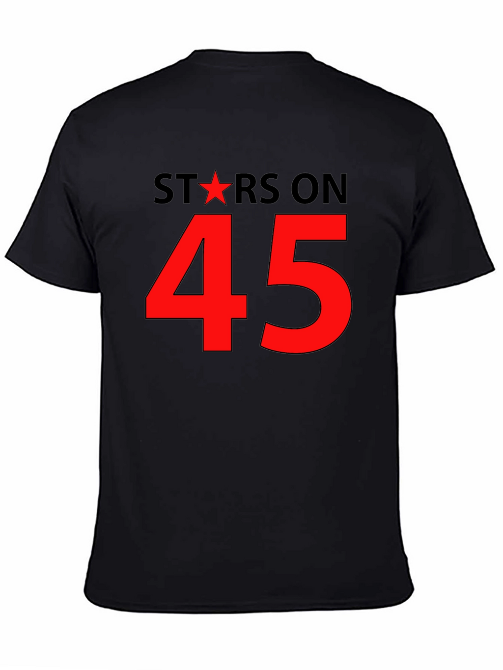 Stars on 45 Black T-Shirt