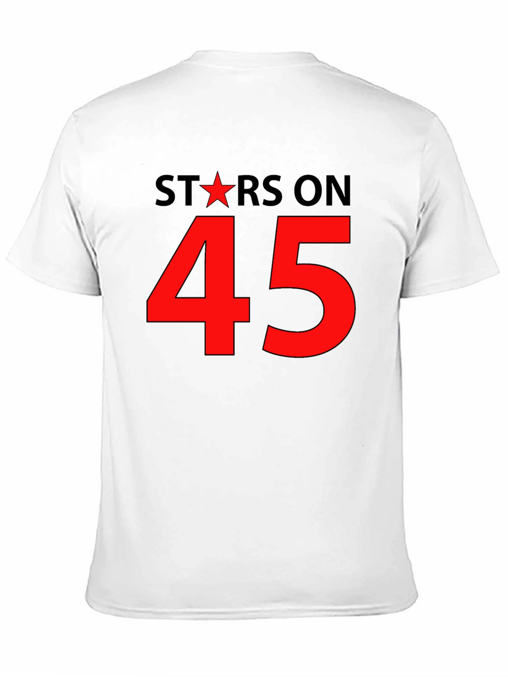 Stars on 45 Black T-Shirt