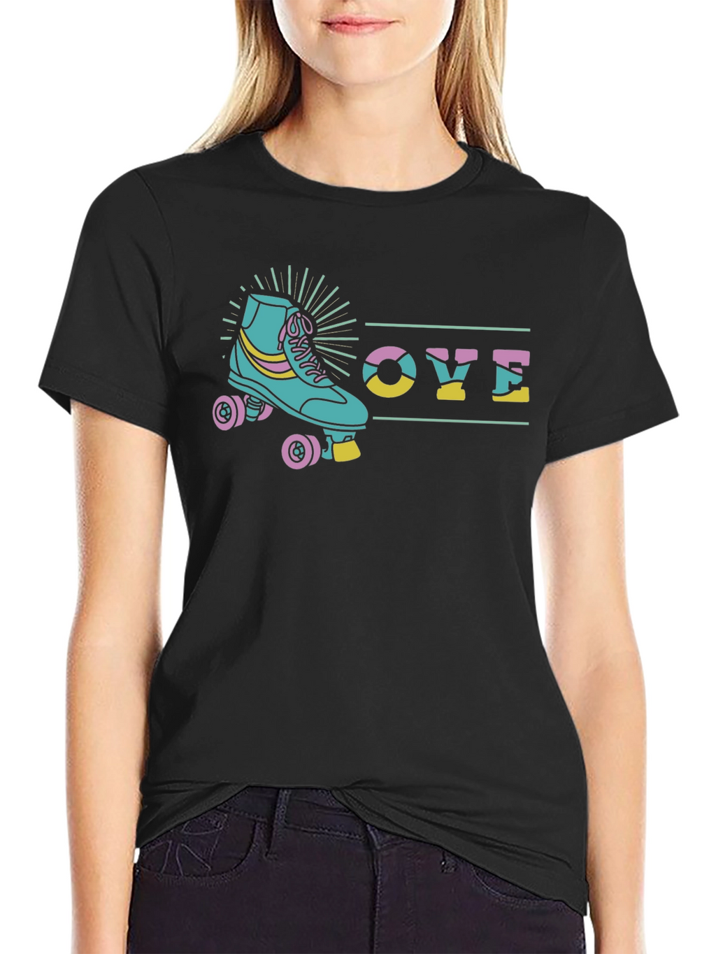 Retro Roller Skate T-Shirt