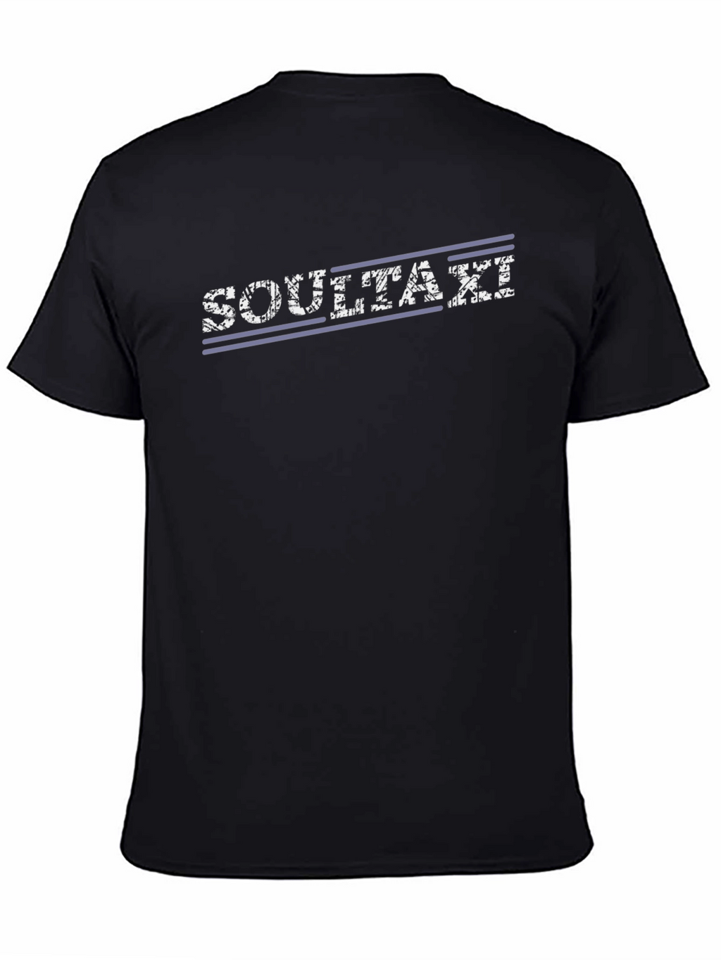 SoulTazi Black Graphic Tee - Stylish & Comfortable