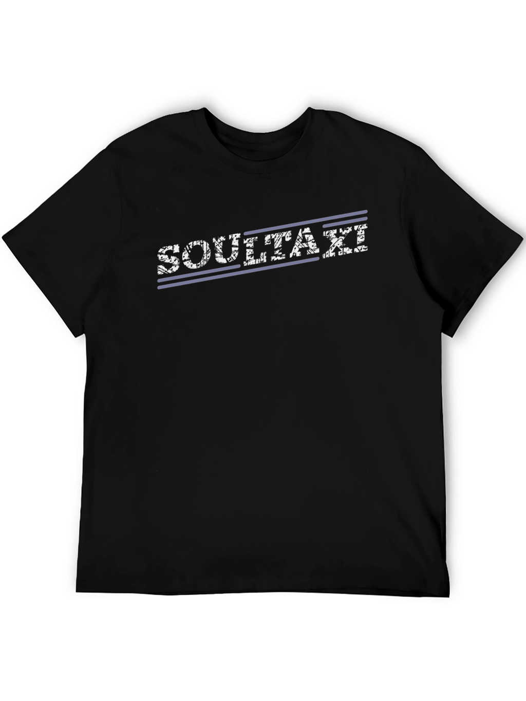 SoulTazi Black Graphic Tee - Stylish & Comfortable