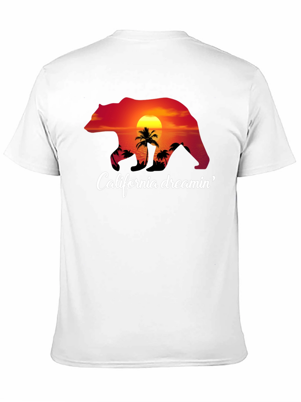 California Dreamin Bear Graphic Tee