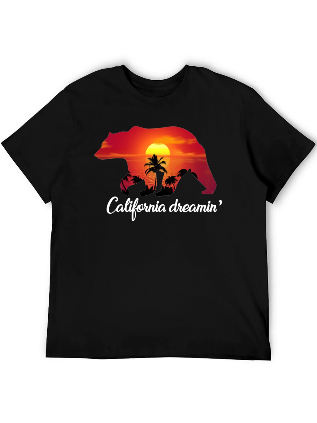 California Dreamin Bear Graphic Tee