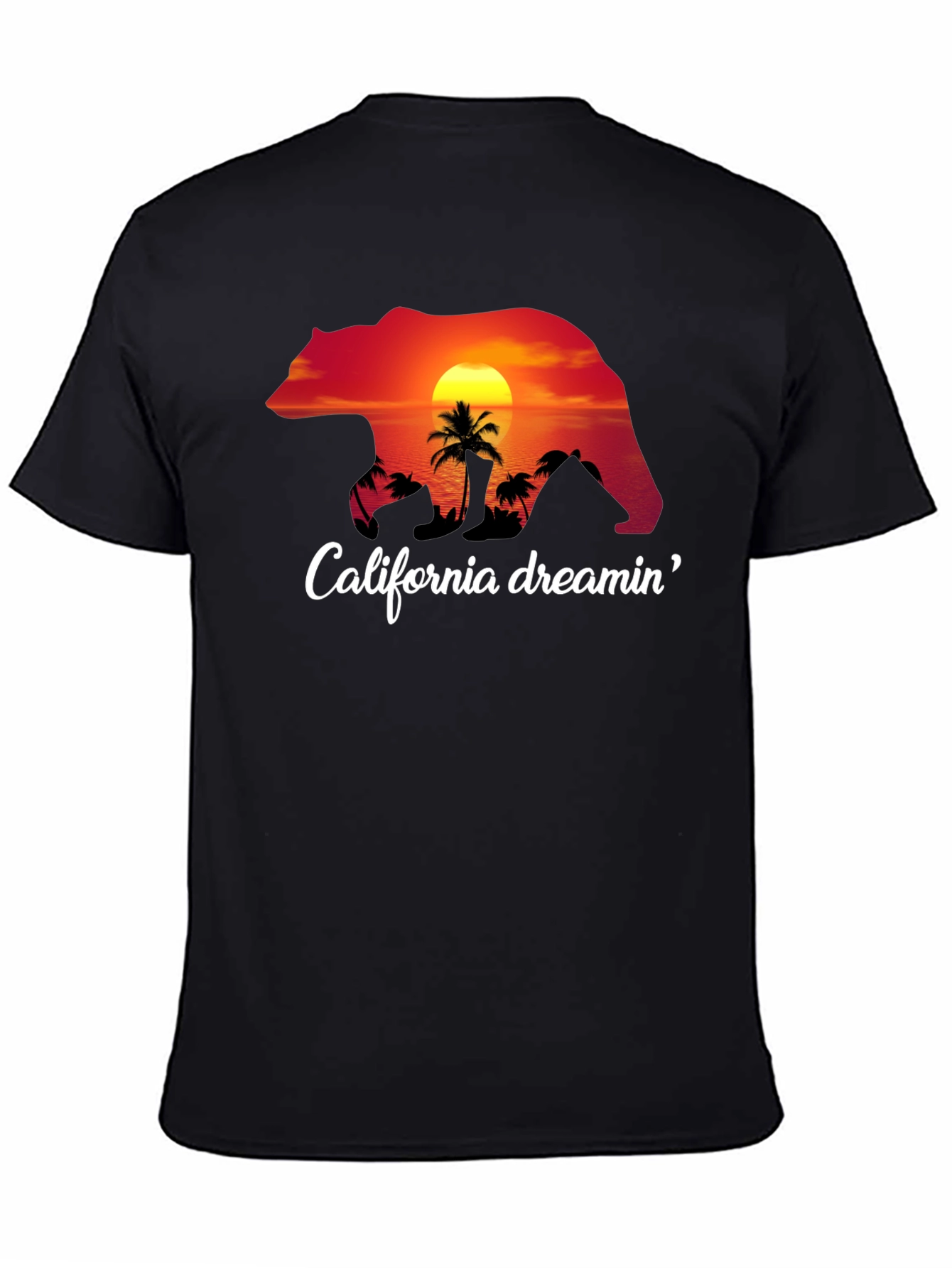 California Dreamin Bear Graphic Tee