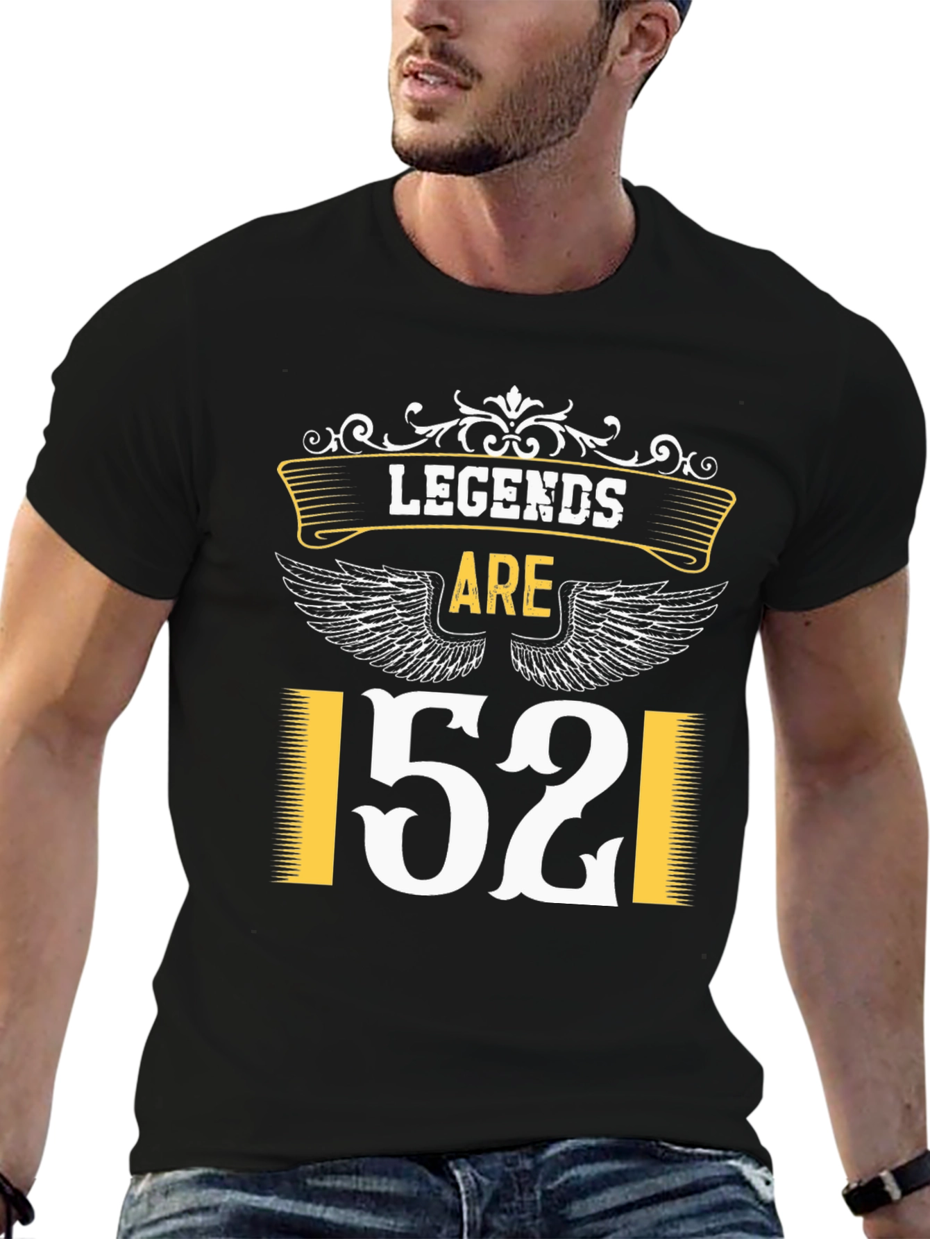 Legends Are 52 T-Shirt - Birthday Gift