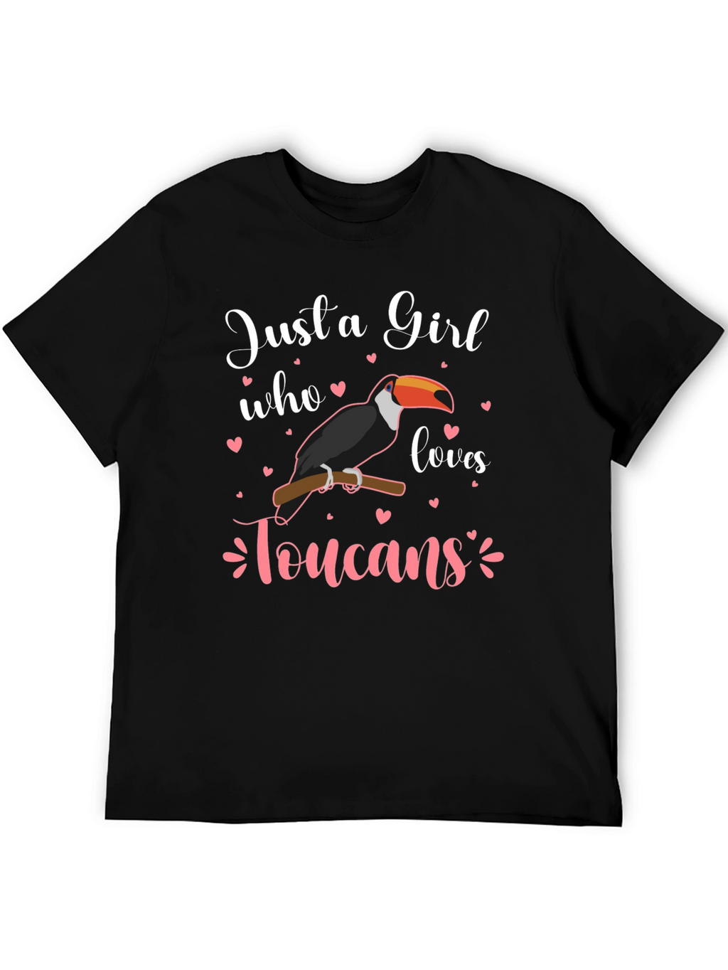Just a Girl Who Loves Toucans T-Shirt