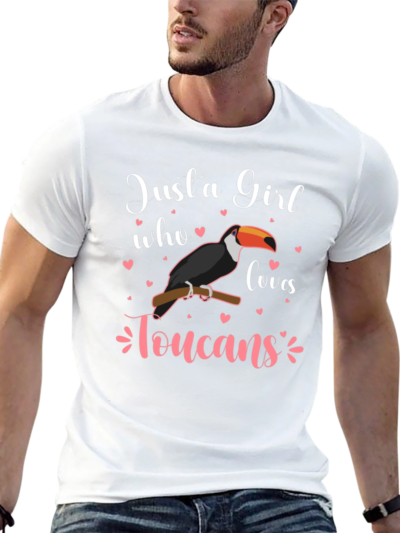 Just a Girl Who Loves Toucans T-Shirt