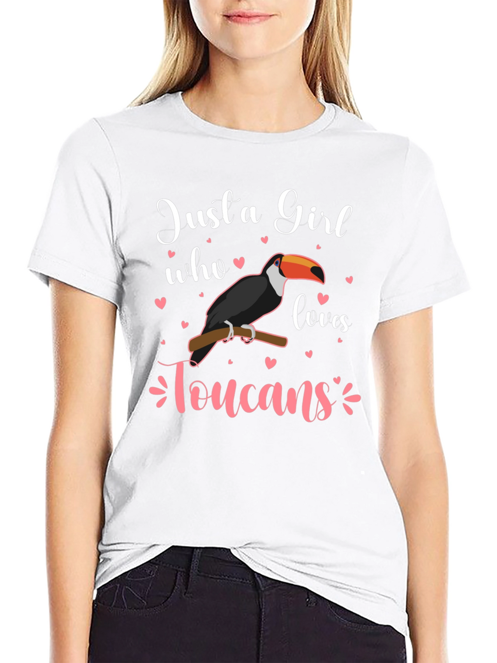 Just a Girl Who Loves Toucans T-Shirt