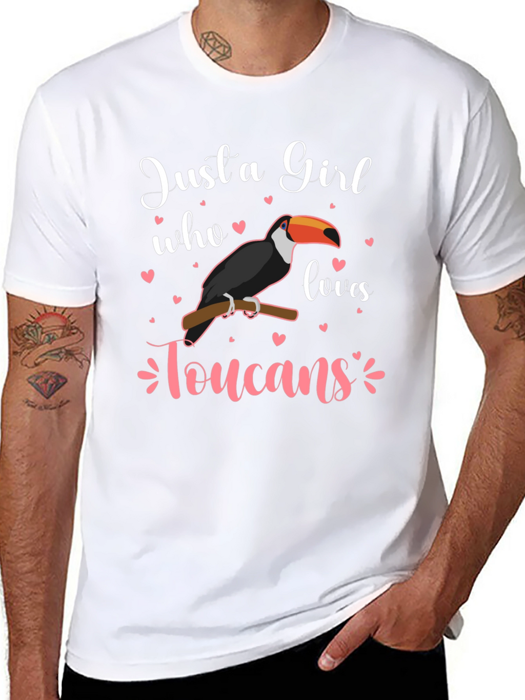 Just a Girl Who Loves Toucans T-Shirt
