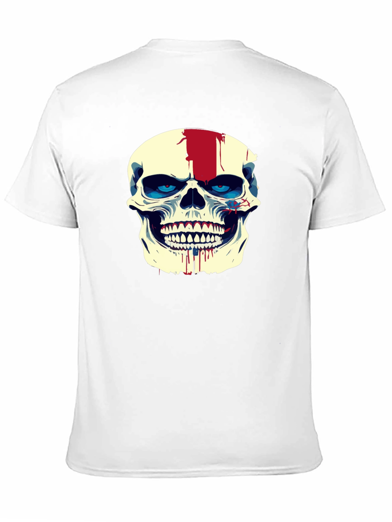 Skull Graphic Tee - Mens Black Short Sleeve
