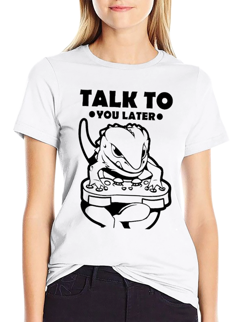 Talk to You Later Lizard Gaming T-Shirt