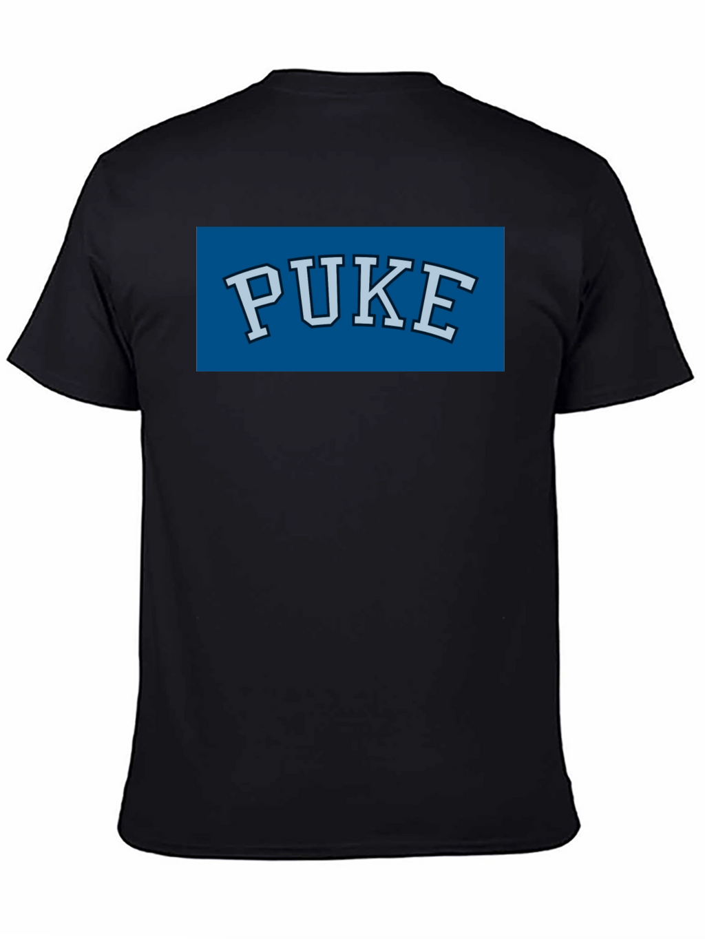 PUKE Graphic T-Shirt - Novelty College Style Tee