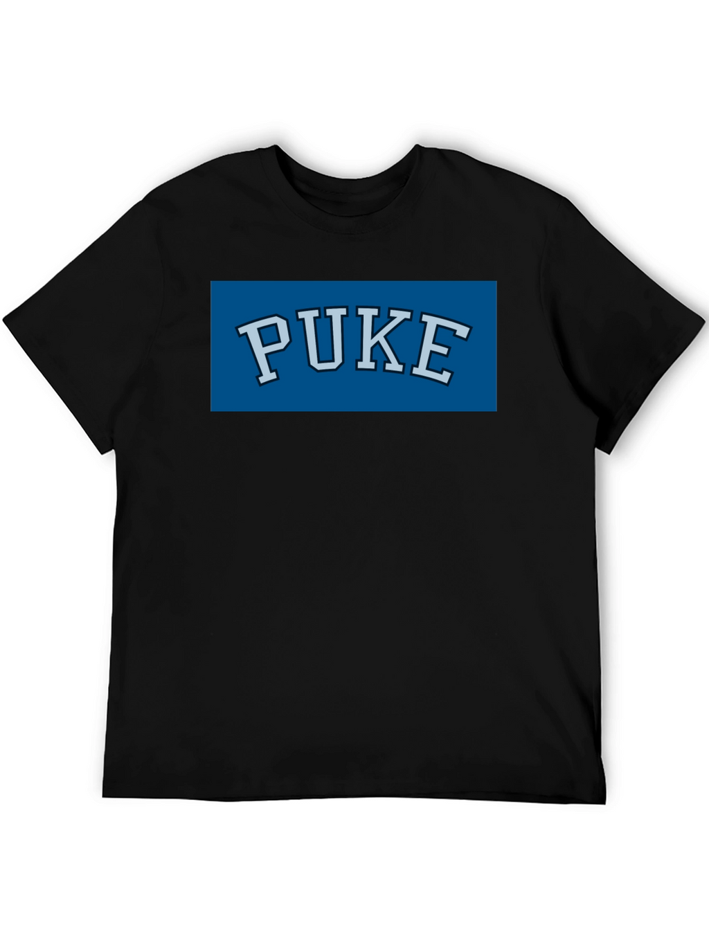 PUKE Graphic T-Shirt - Novelty College Style Tee