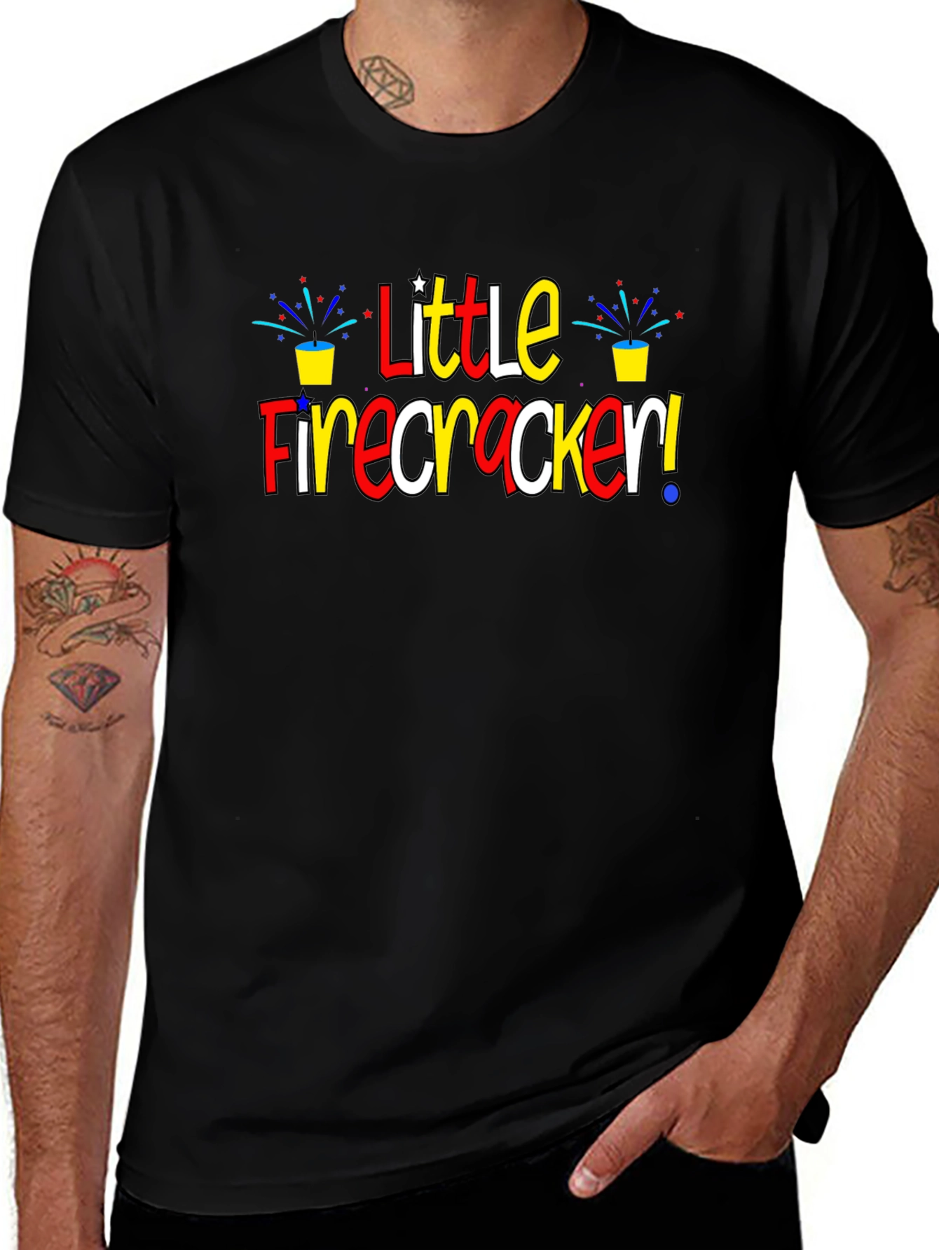 Little Firecracker Graphic T-Shirt