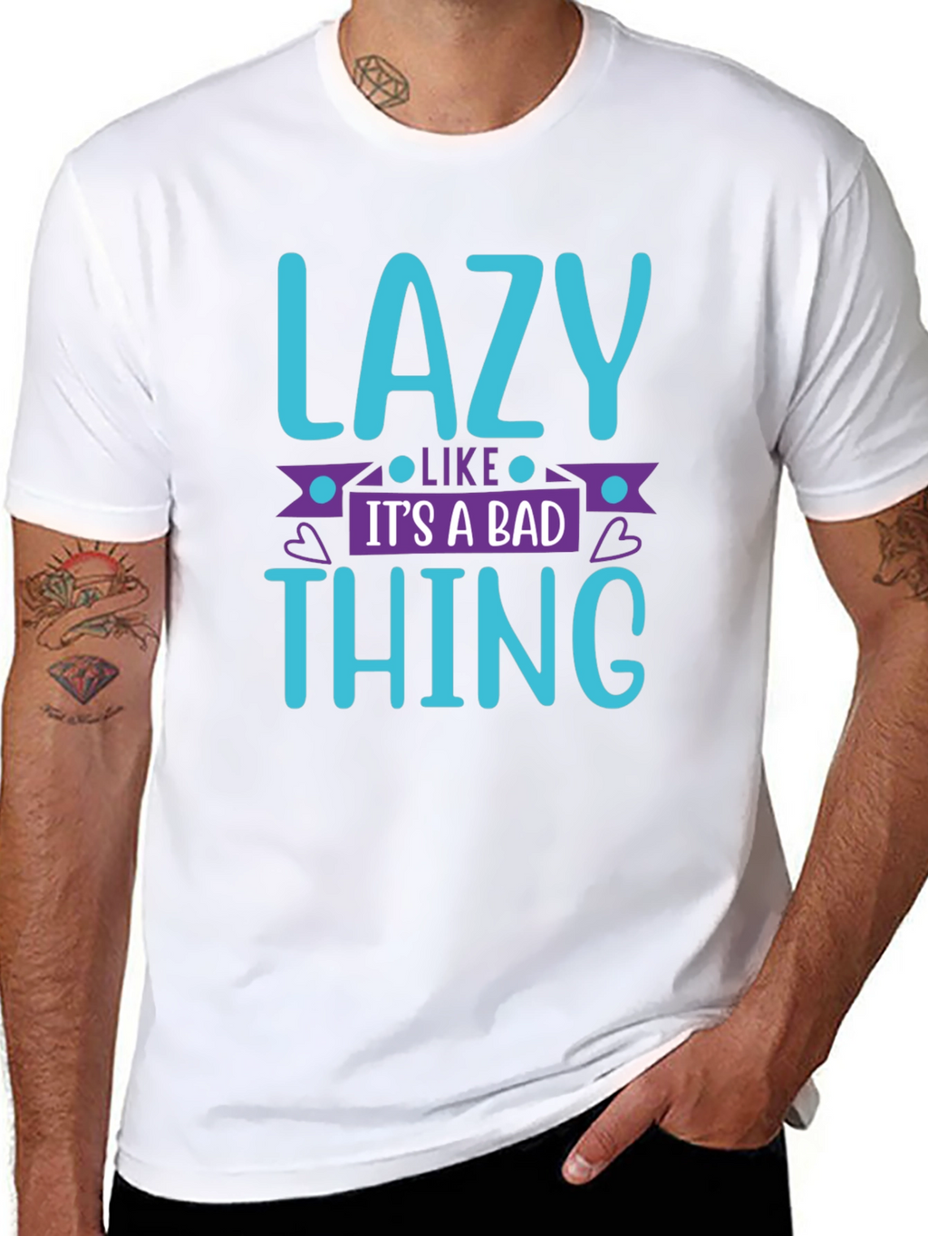 Lazy Like Its a Bad Thing T-Shirt