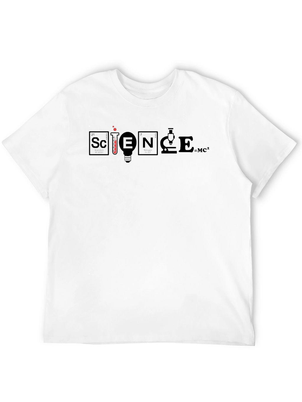 Science T-Shirt - Element Symbols Funny Chemistry Physics Tee