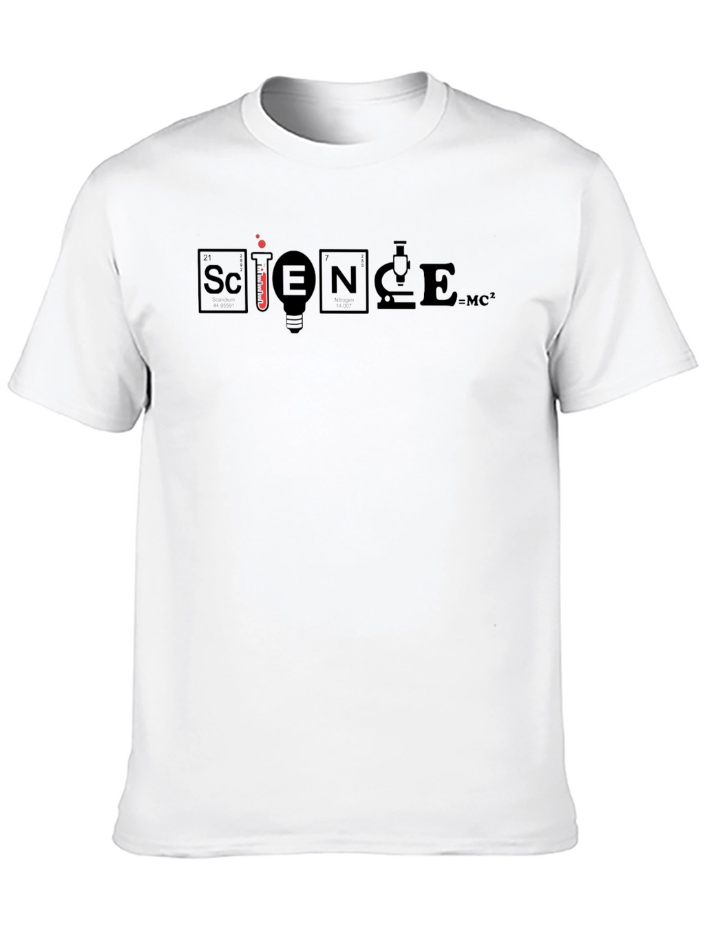 Science T-Shirt - Element Symbols Funny Chemistry Physics Tee