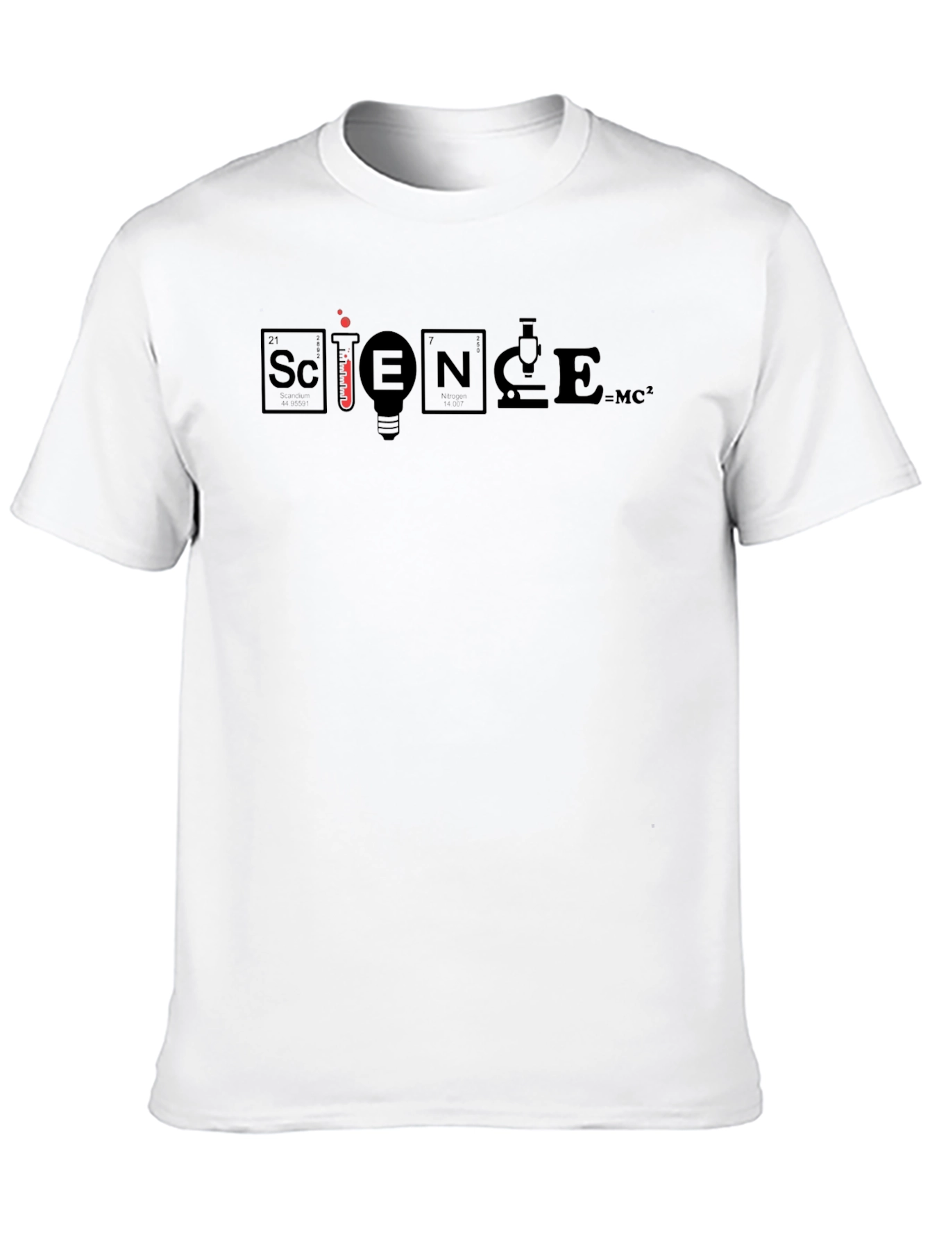 Science T-Shirt - Element Symbols Funny Chemistry Physics Tee