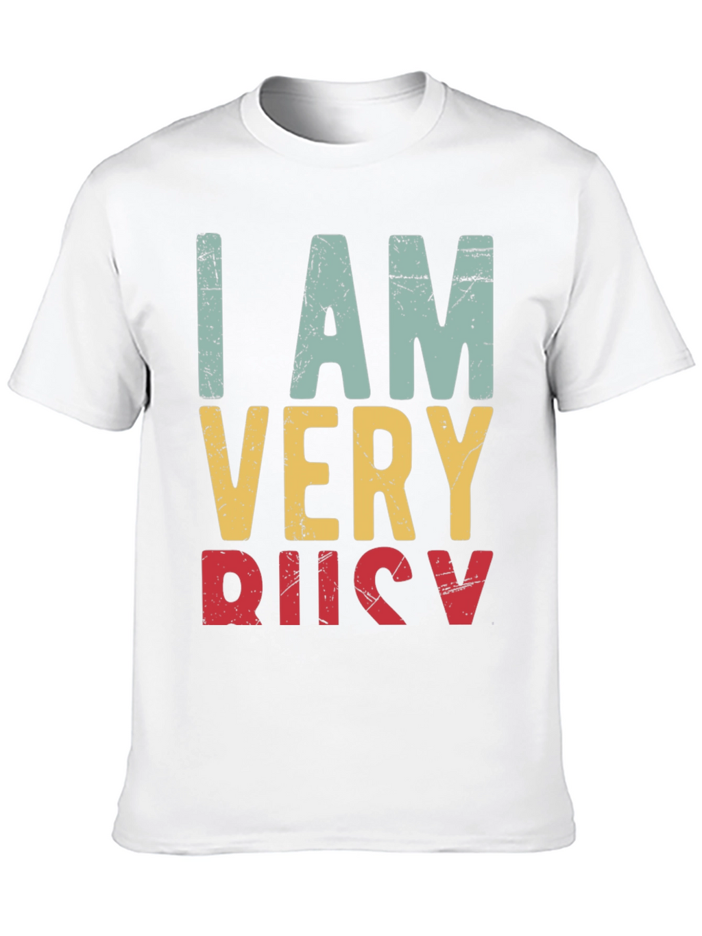 I Am Very Busy Retro Graphic Tee