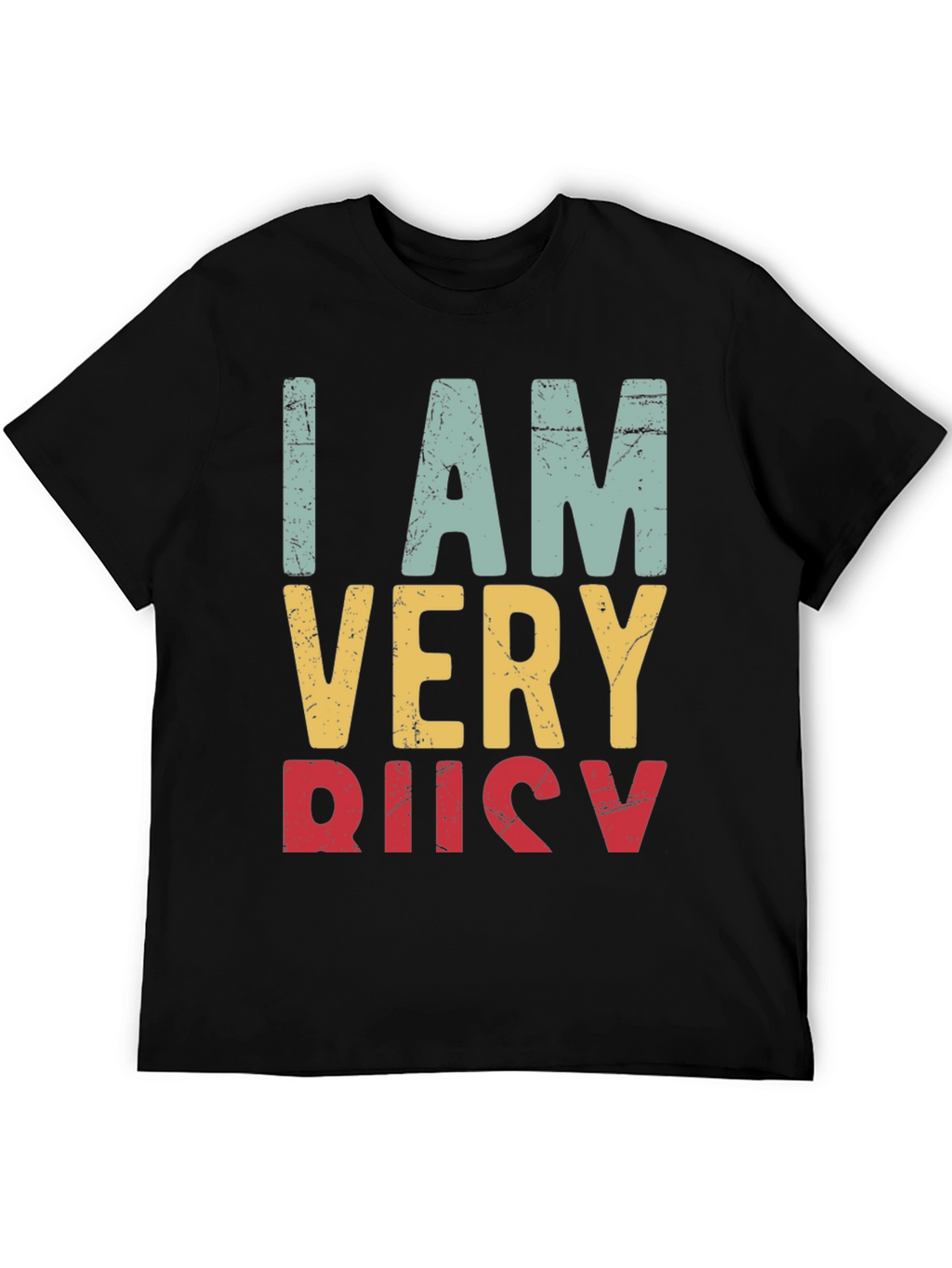 I Am Very Busy Retro Graphic Tee