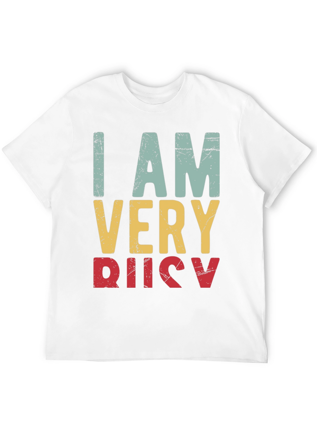 I Am Very Busy Retro Graphic Tee