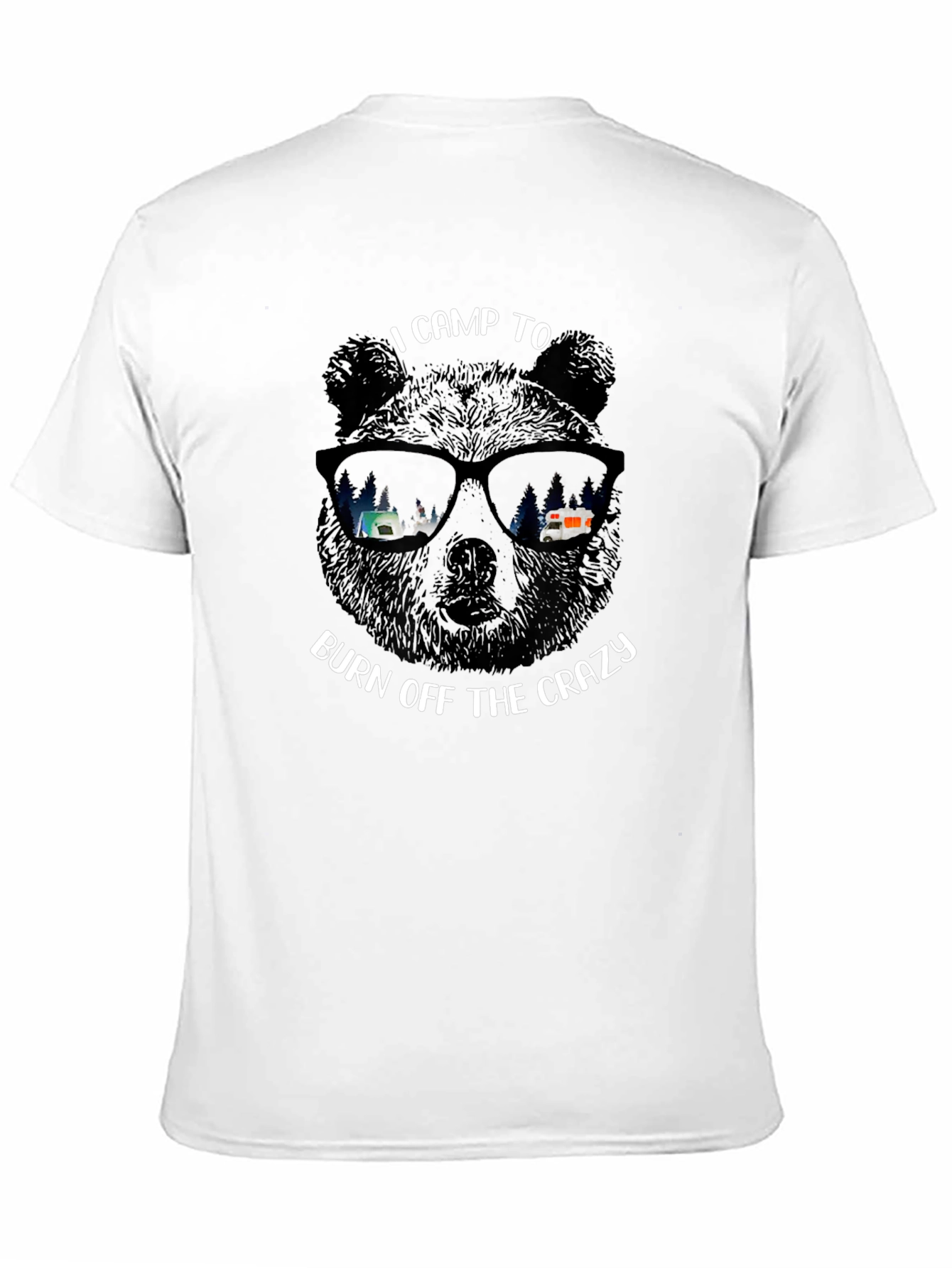Camping Bear Graphic Tee