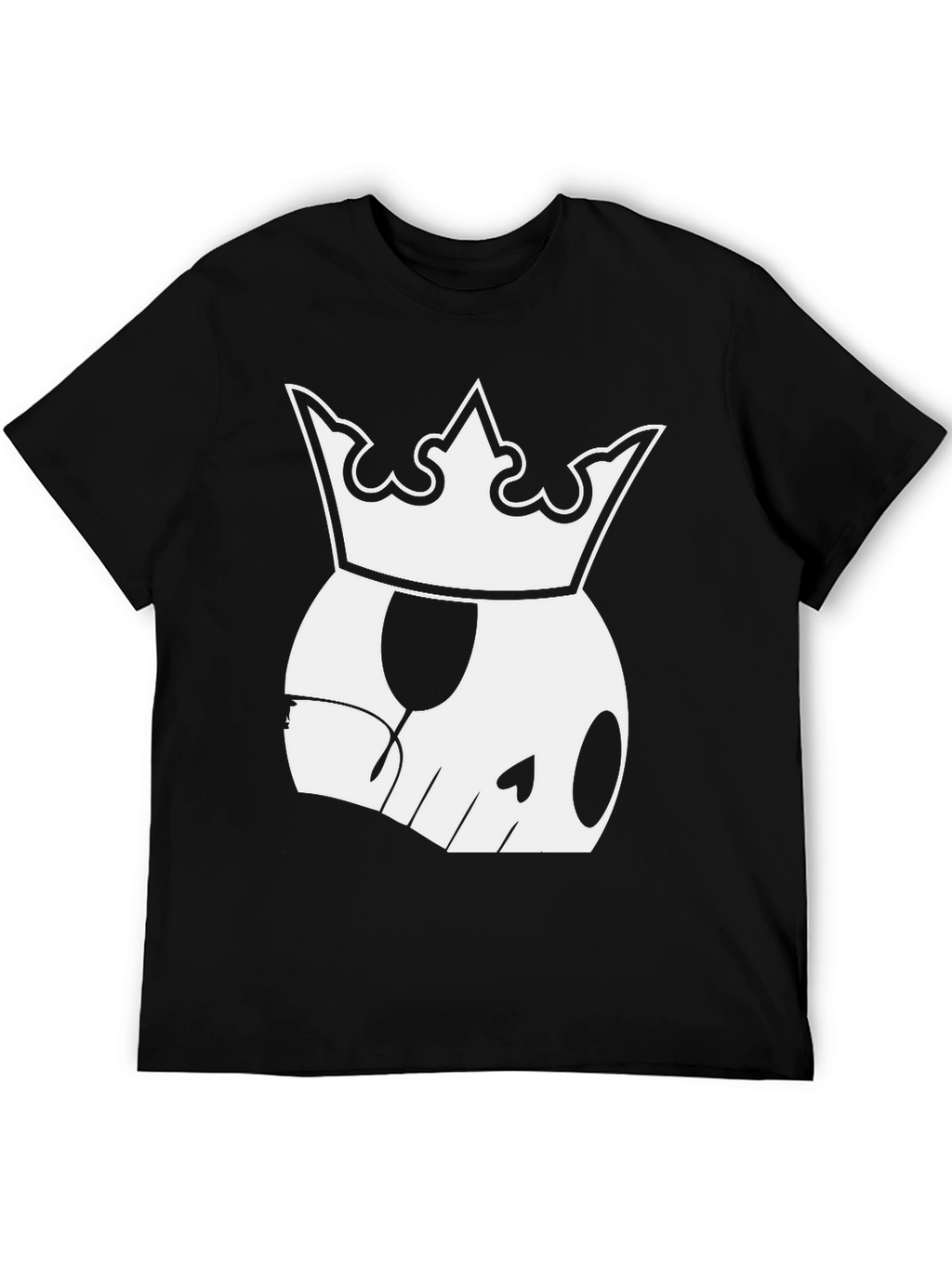 Skull King Black T-Shirt - Modern Graphic Tee