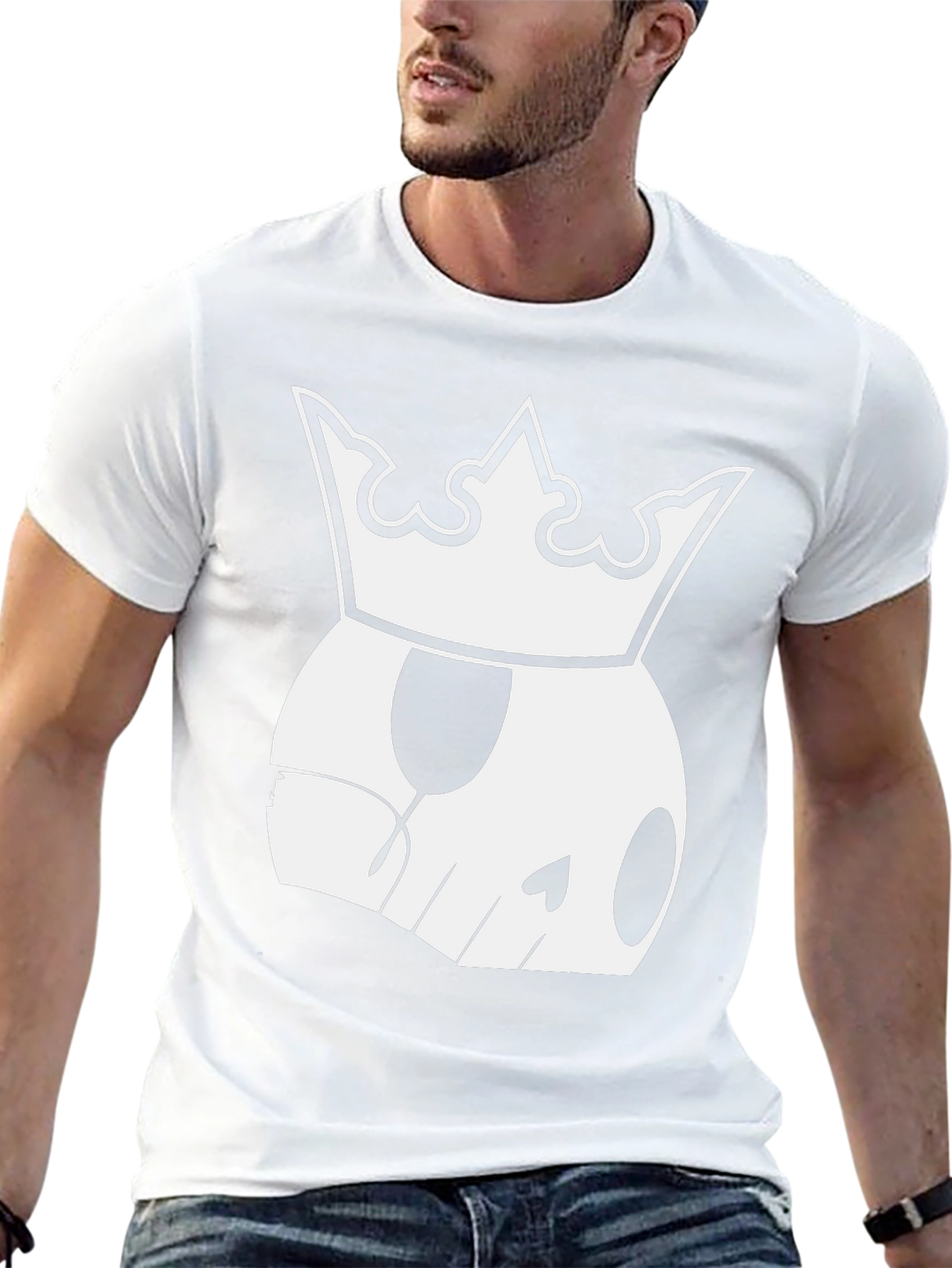 Skull King Black T-Shirt - Modern Graphic Tee