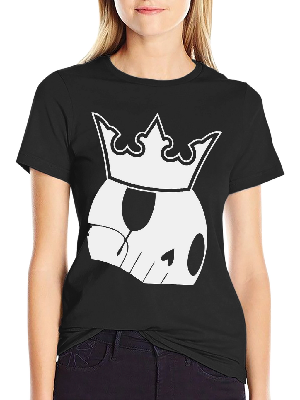 Skull King Black T-Shirt - Modern Graphic Tee