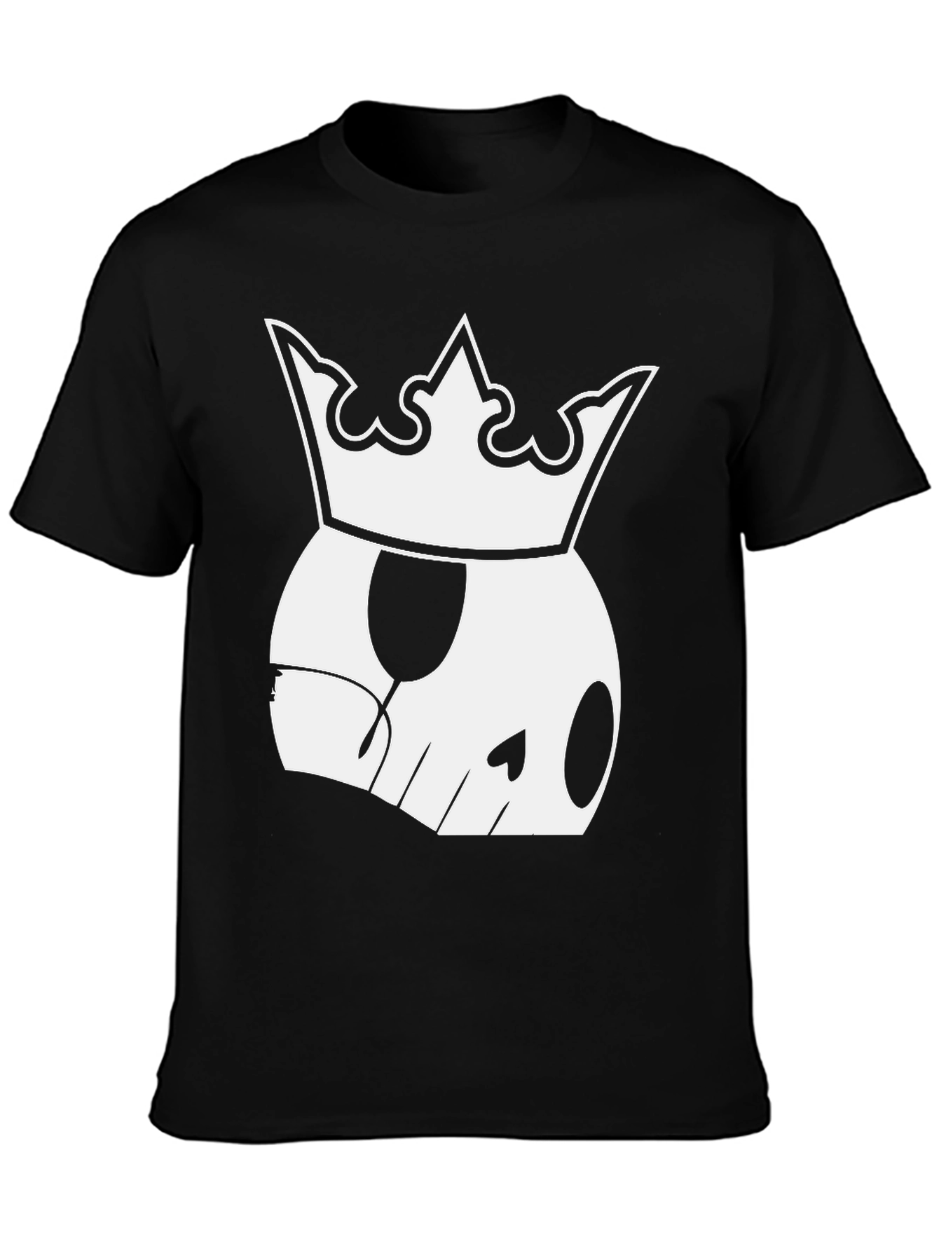 Skull King Black T-Shirt - Modern Graphic Tee