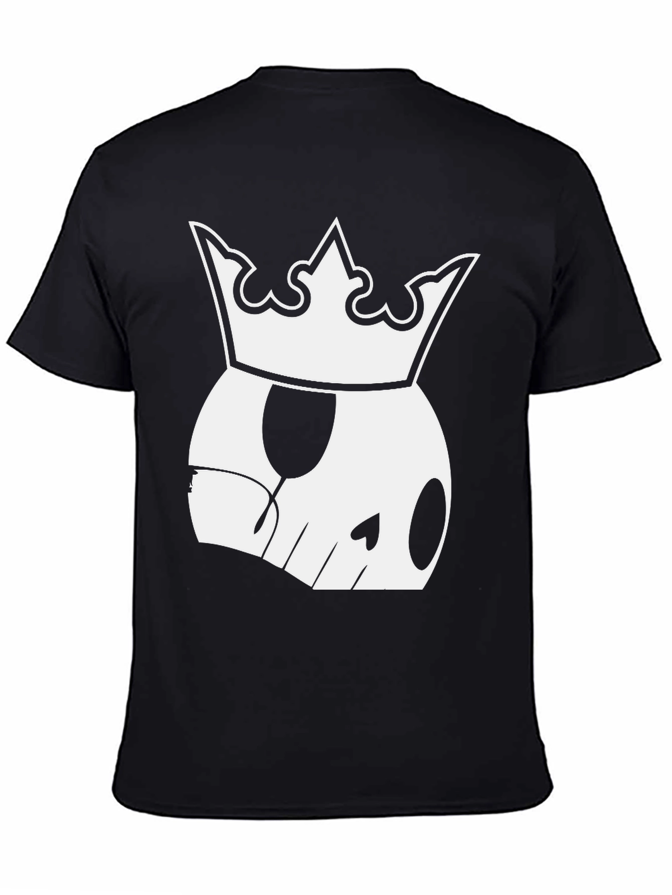 Skull King Black T-Shirt - Modern Graphic Tee