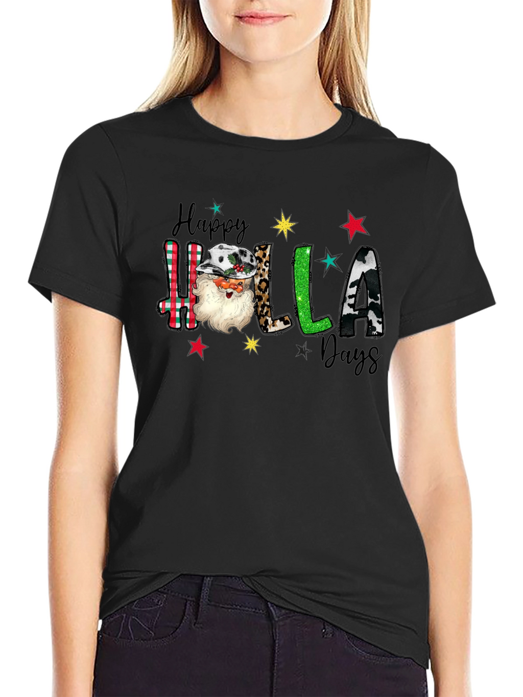 Happy Holla Days Graphic Tee