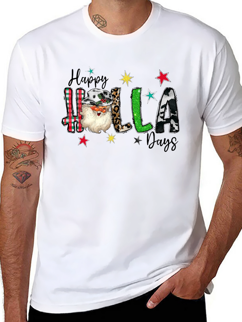 Happy Holla Days Graphic Tee