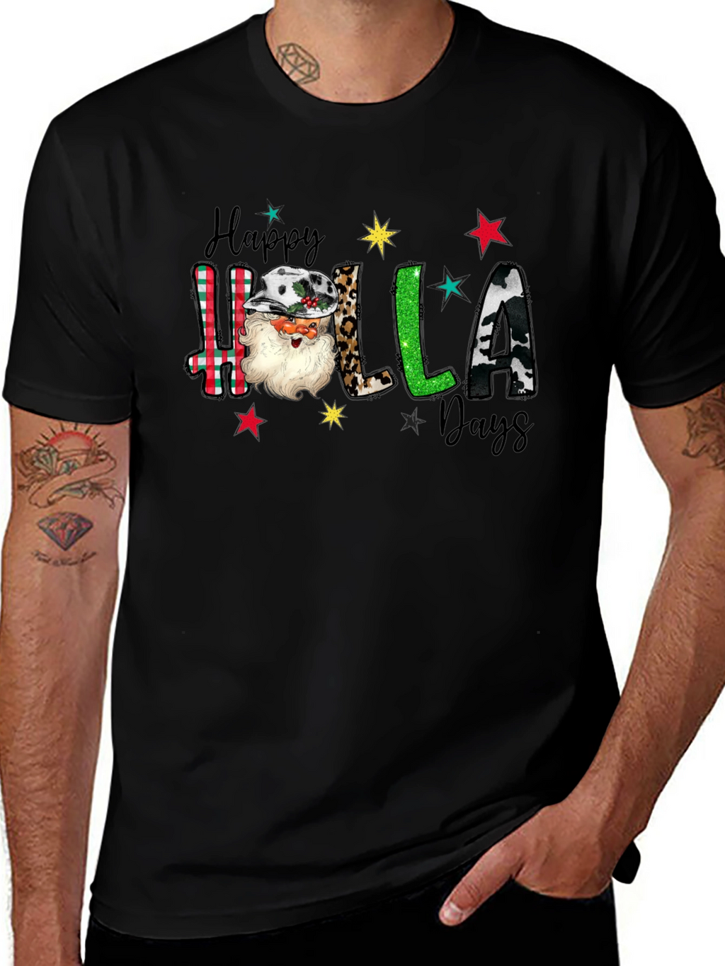 Happy Holla Days Graphic Tee